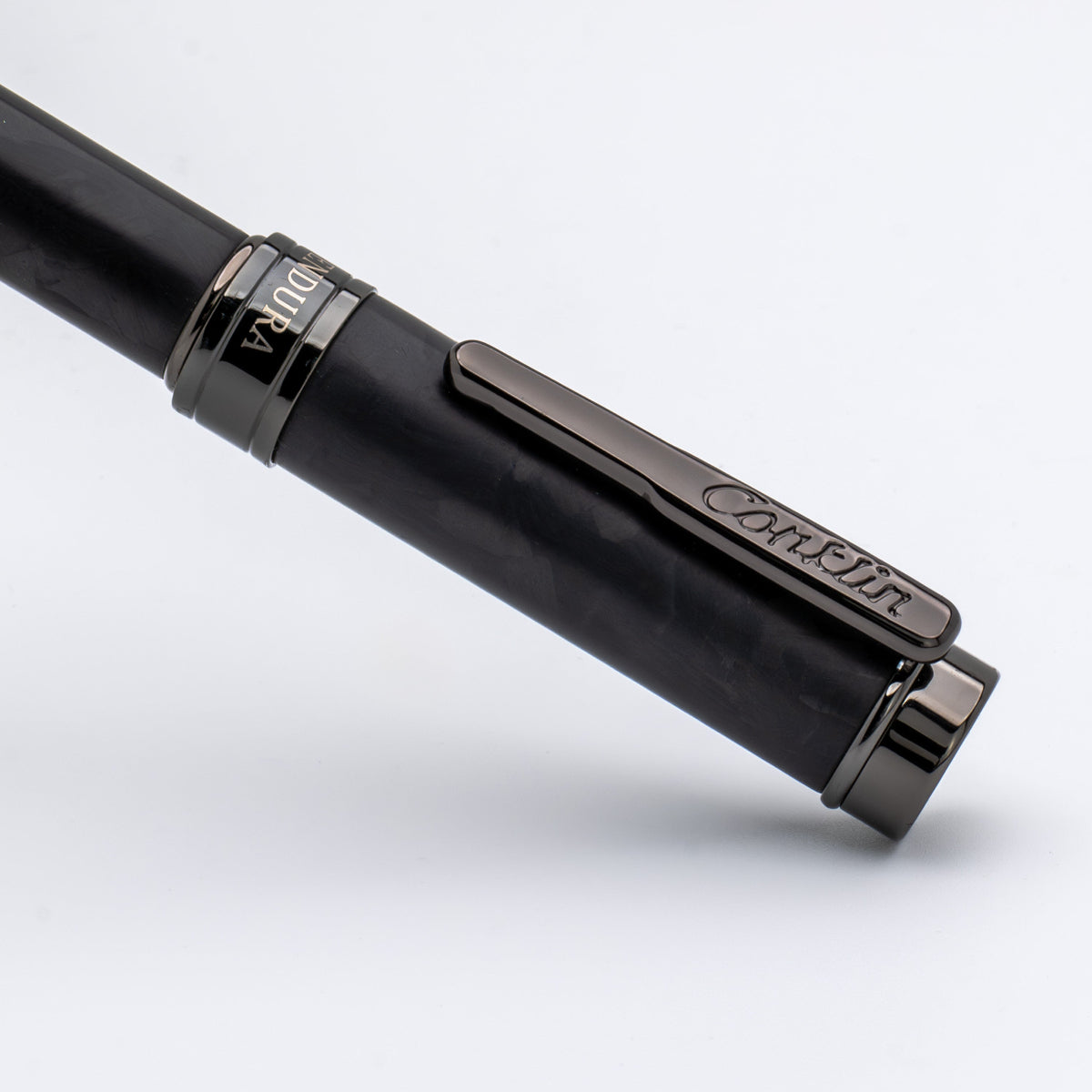 Conklin Endura Fountain Pen - Forged Carbon Fiber - Gunmetal Trim (Numbered Edition)