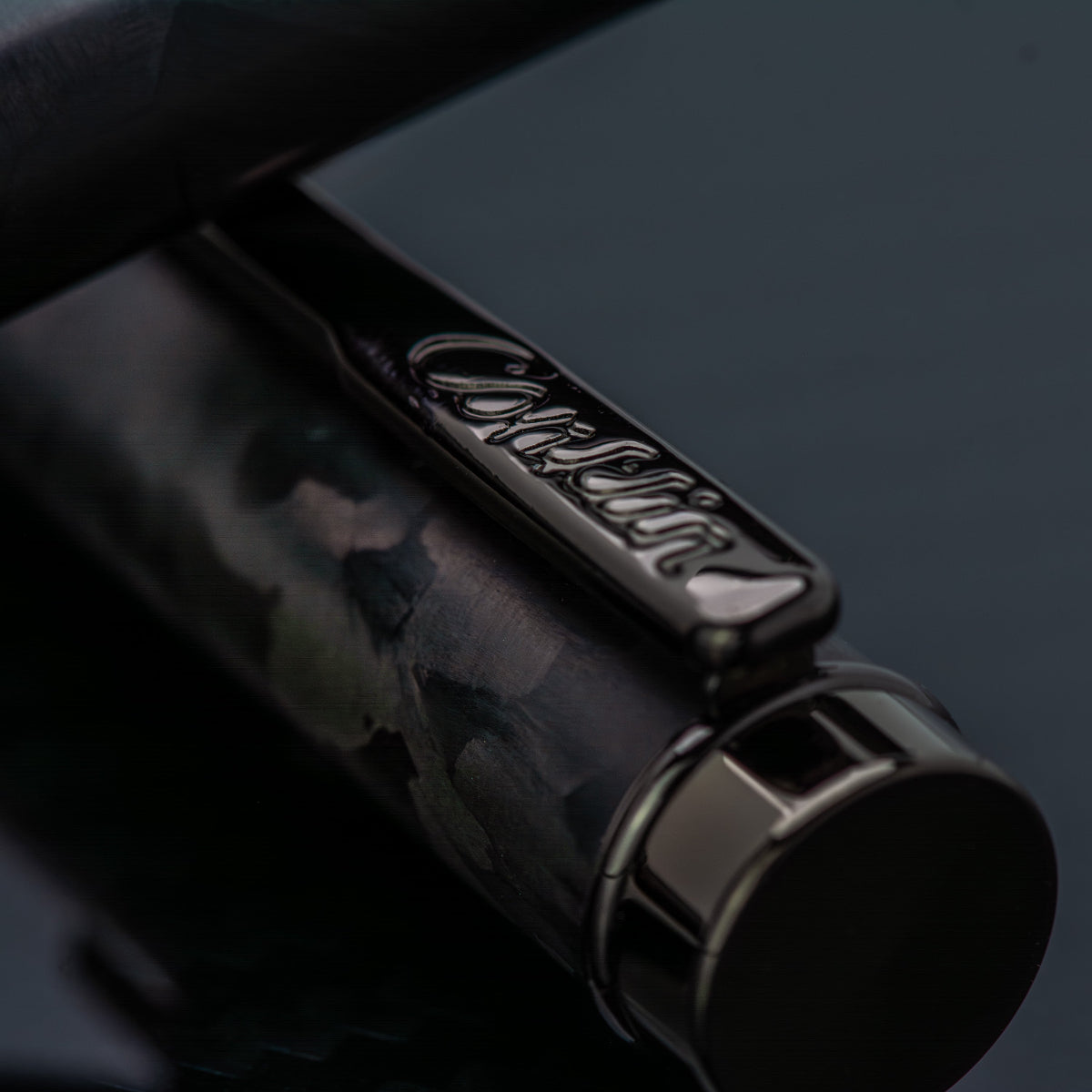 Conklin Endura Fountain Pen - Forged Carbon Fiber - Gunmetal Trim (Numbered Edition)