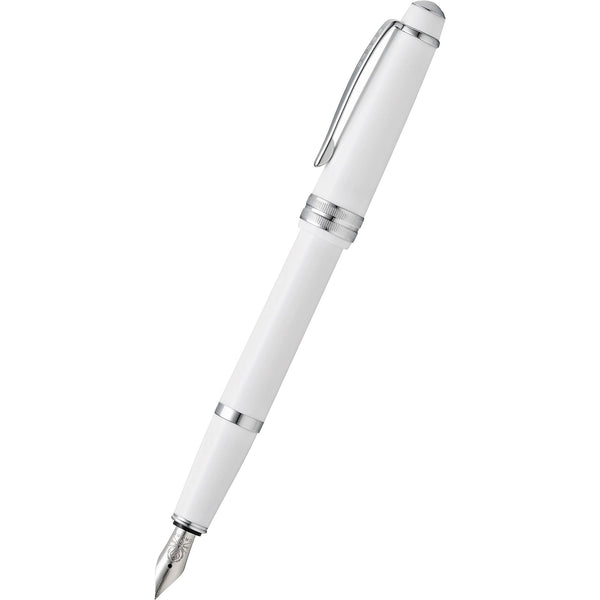 Cross Bailey Light Fountain Pen - Polished White-Pen Boutique Ltd