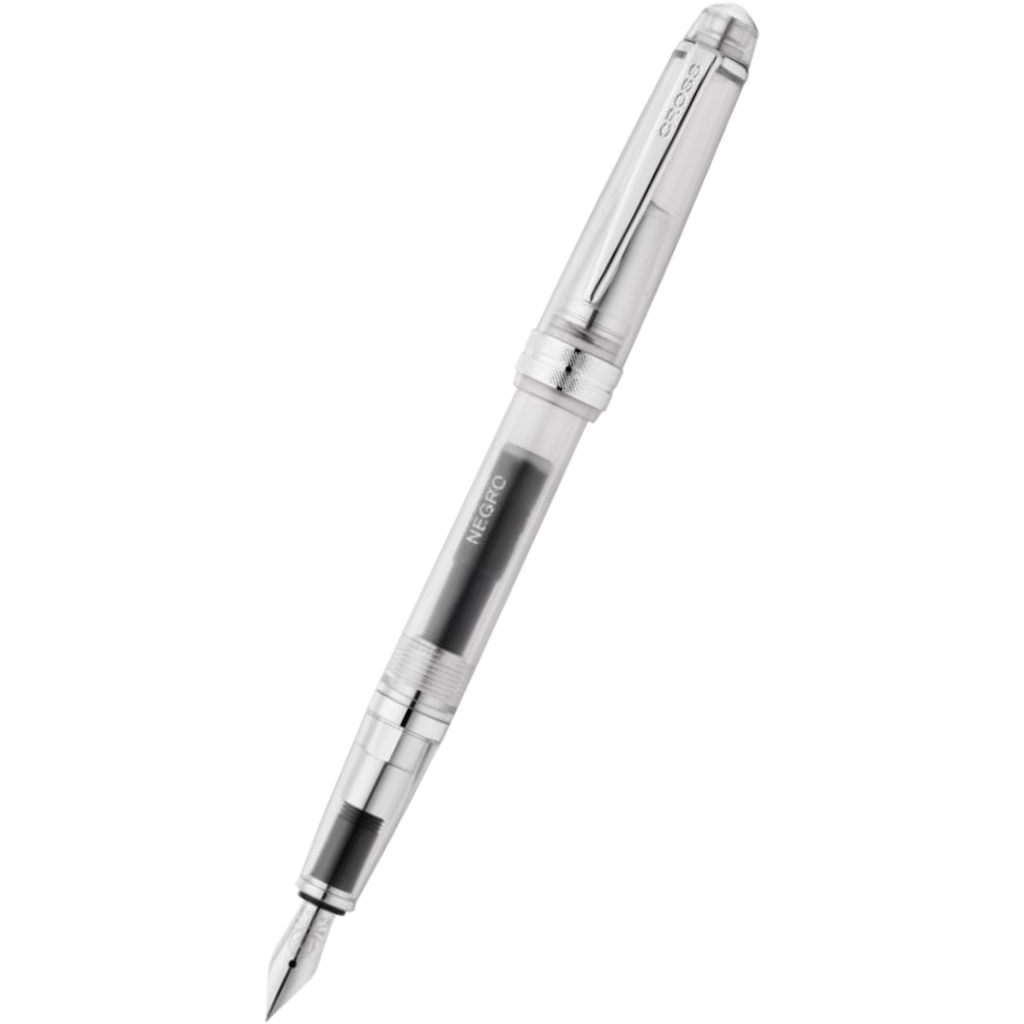 Cross Bailey Light Fountain Pen - Translucent Clear-Pen Boutique Ltd