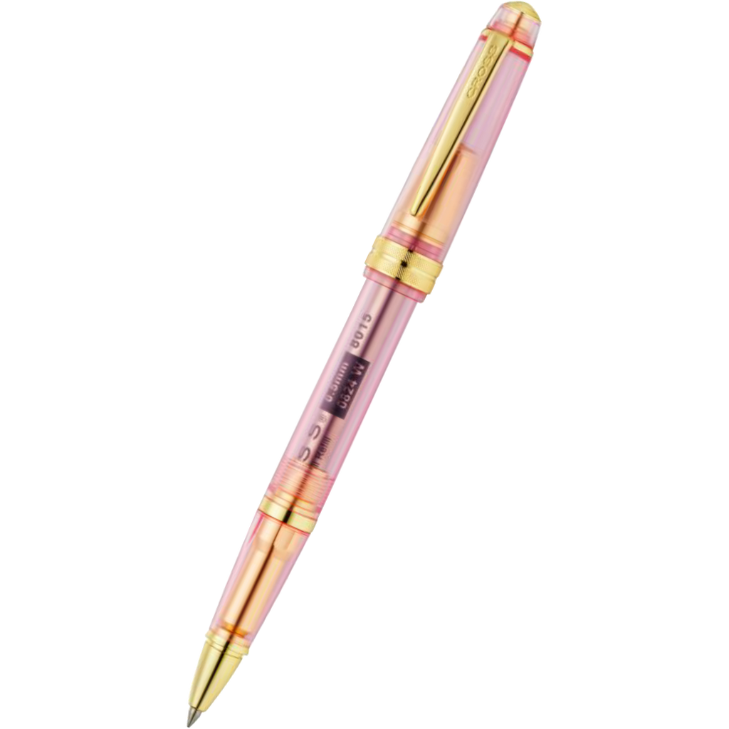 Cross Bailey Light Rollerball Pen - Translucent Pink-Pen Boutique Ltd