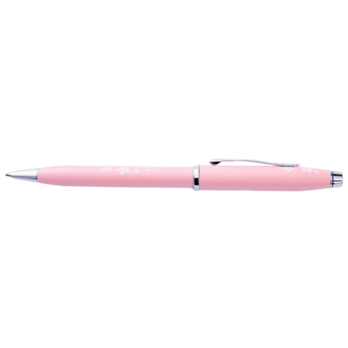 Cross Century II Ballpoint Pen - Cherry Blossom - Glossy Pink - Chrome Trim-Pen Boutique Ltd