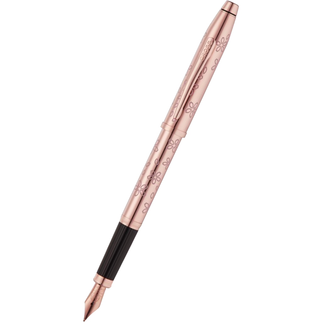 Cross Century II Fountain Pen - Cherry Blossom Metallic Rose-Pen Boutique Ltd