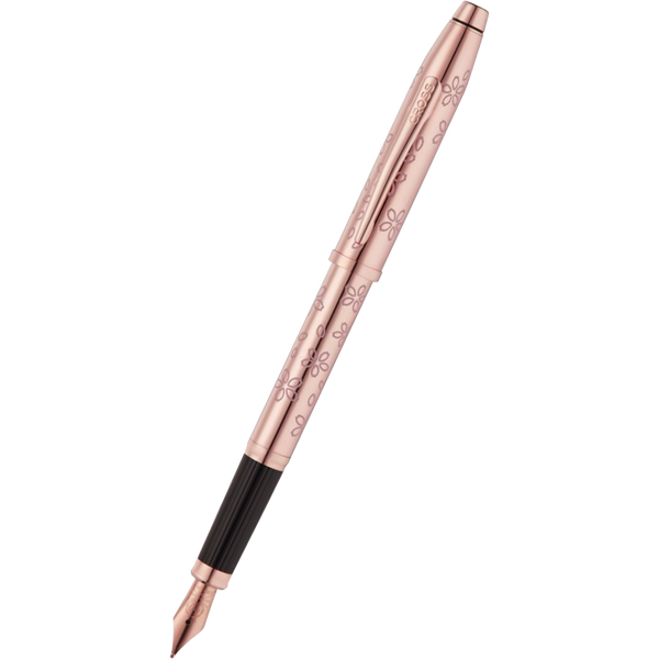 Cross Century II Fountain Pen - Cherry Blossom Metallic Rose-Pen Boutique Ltd