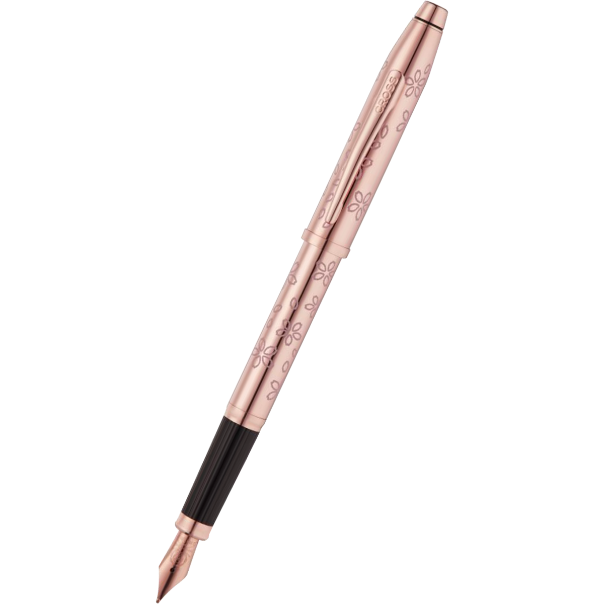 Cross Century II Fountain Pen - Cherry Blossom Metallic Rose-Pen Boutique Ltd