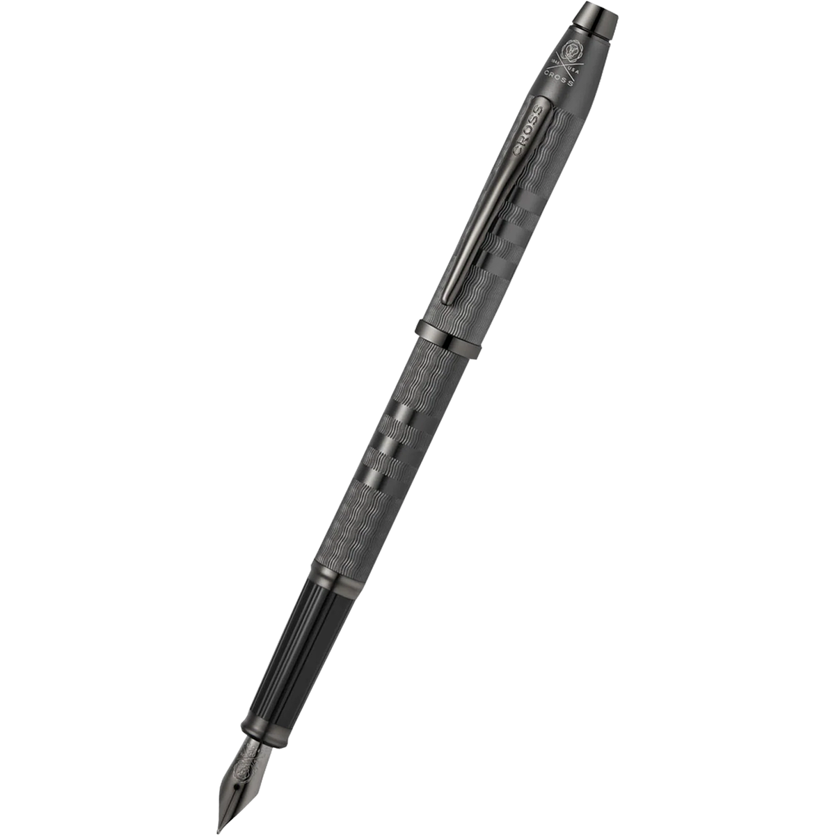 Cross Century II Fountain Pen - Midnight Black-Pen Boutique Ltd