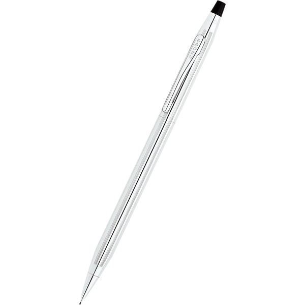 Cross Classic Century Pencil - Lustrous Chrome - 0.7 mm-Pen Boutique Ltd