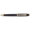 Cross Townsend Ballpoint Pen - Black - Gold Trim-Pen Boutique Ltd