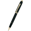 Cross Townsend Rollerball Pen - Black - Gold Trim-Pen Boutique Ltd