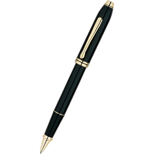 Stylo Roller Cross Townsend Cherry Blossom - édition Limitée Numérotée - Plaqué Platine Avec Fleur De Cerisier