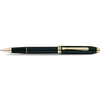 Cross Townsend Rollerball Pen - Black - Gold Trim-Pen Boutique Ltd