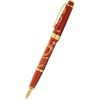 Cross Bailey Light - Year of the Dragon - Fountain Pen - Polished Amber Resin and Gold Tone-Pen Boutique Ltd