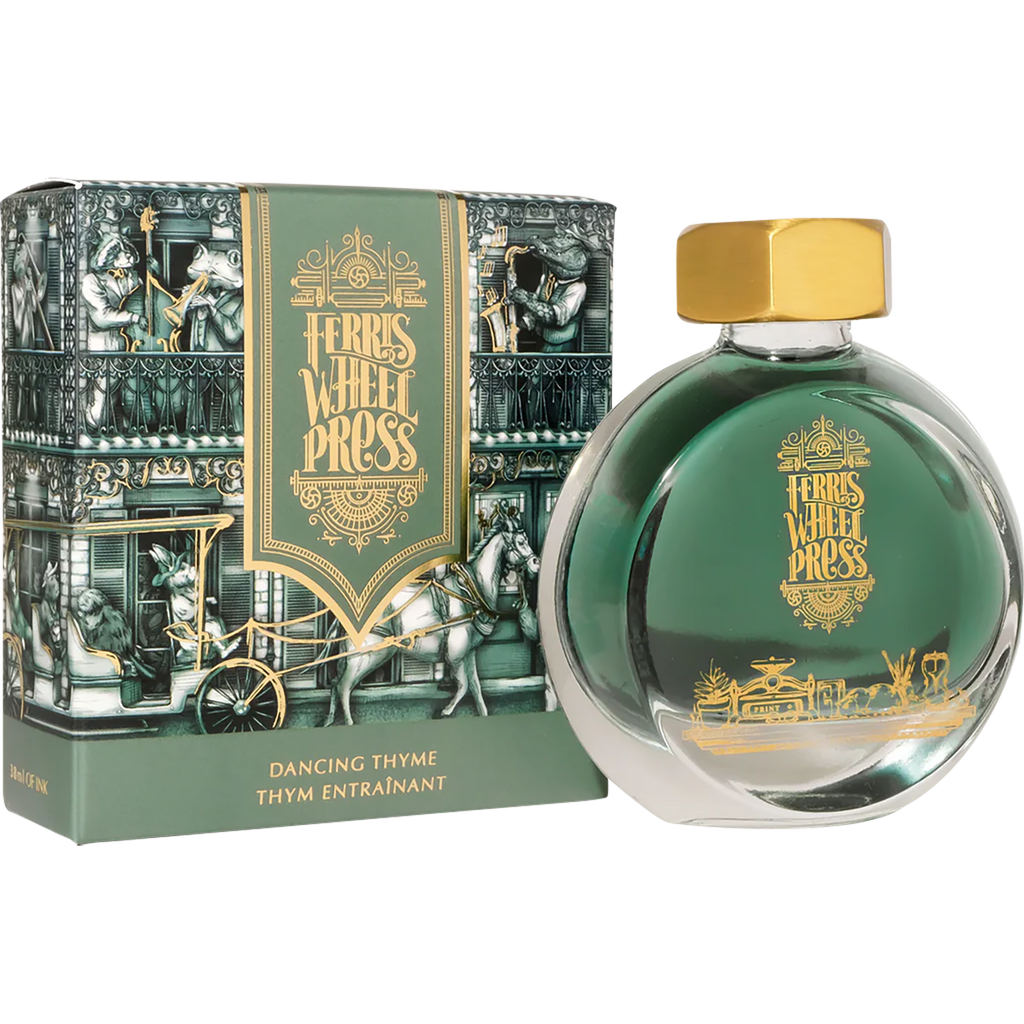 Ferris Wheel Press Ink Bottle - Dancing Thyme - 38ml-Pen Boutique Ltd