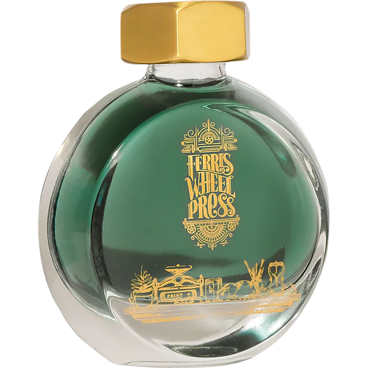 Ferris Wheel Press Ink Bottle - Dancing Thyme - 38ml-Pen Boutique Ltd