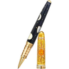 David Oscarson Celestial Blazing Saffron Golden Yellow Limited Edition Rollerball Pen-Pen Boutique Ltd