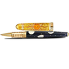 David Oscarson Celestial Blazing Saffron Golden Yellow Limited Edition Rollerball Pen-Pen Boutique Ltd