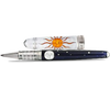 David Oscarson Celestial White Blazing Saffron Limited Edition Rollerball Pen-Pen Boutique Ltd