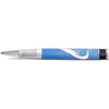 David Oscarson Valhalla Black White and Blue Rollerball Pen-Pen Boutique Ltd