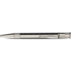 David Oscarson’s Sterling Silver Guilloche and Hard Enamel Ballpoint Pen Black-White - Pen Boutique Ltd