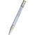 David Oscarson’s Sterling Silver Guilloche and Hard Enamel Ballpoint Pen Enamel Azure Blue-White-Pen Boutique Ltd