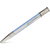 David Oscarson’s Sterling Silver Guilloche and Hard Enamel Ballpoint Pen Enamel Azure Blue-White-Pen Boutique Ltd
