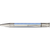 David Oscarson’s Sterling Silver Guilloche and Hard Enamel Ballpoint Pen Enamel Azure Blue-White-Pen Boutique Ltd