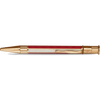David Oscarson’s Sterling Silver Guilloche and Hard Enamel Ballpoint Pen Ruby Red-White - Pen Boutique Ltd
