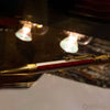 David Oscarson’s Sterling Silver Guilloche and Hard Enamel Ballpoint Pen Ruby Red-White - Pen Boutique Ltd