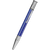 David Oscarson’s Sterling Silver Guilloche and Hard Enamel Ballpoint Pen Sapphire Blue-Pen Boutique Ltd