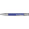David Oscarson’s Sterling Silver Guilloche and Hard Enamel Ballpoint Pen Sapphire Blue - Pen Boutique Ltd