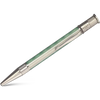 David Oscarson’s Sterling Silver Guilloche and Hard Enamel Ballpoint Pen Sea foam Green-White-Pen Boutique Ltd