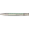 David Oscarson’s Sterling Silver Guilloche and Hard Enamel Ballpoint Pen Sea foam Green-White-Pen Boutique Ltd