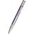 David Oscarson’s Sterling Silver Guilloche and Hard Enamel Ballpoint Pen Violet-White-Pen Boutique Ltd