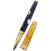David Oscarson Celestial Fountain Pen - Limited Edition - Golden Yellow Blazing Saffron-Pen Boutique Ltd
