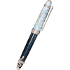 David Oscarson Deus Regit Fountain Pen - Moss Black - Silver Trim-Pen Boutique Ltd