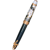 David Oscarson Deus Regit Rollerball Pen - Moss Black - Gold Trim-Pen Boutique Ltd