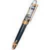 David Oscarson Deus Regit Rollerball Pen - Moss Black - Gold Trim-Pen Boutique Ltd