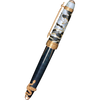 David Oscarson Deus Regit Rollerball Pen - Moss Black - Gold Trim-Pen Boutique Ltd