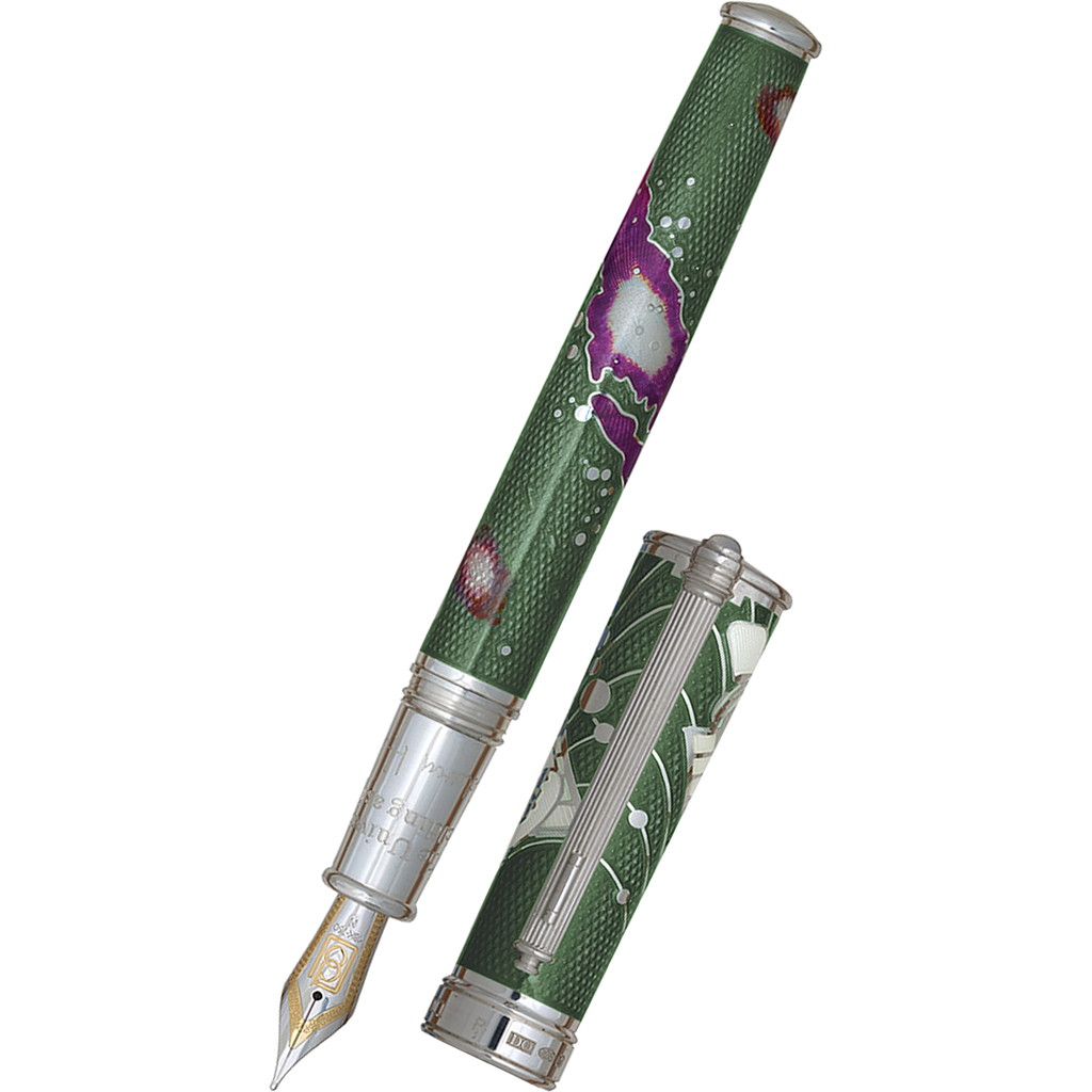David Oscarson Edwin Hubble Fountain Pen - Galactic Green-Pen Boutique Ltd