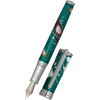 David Oscarson Edwin Hubble Fountain Pen - Teal Dawn-Pen Boutique Ltd