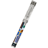 David Oscarson Ellis Island Fountain Pen - White - Silver Trim