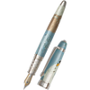 David Oscarson Hans Christian Andersen Fountain Pen - Azure Copper White-Pen Boutique Ltd