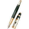 David Oscarson Hans Christian Andersen Fountain Pen - Black White Gold-Pen Boutique Ltd
