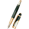 David Oscarson Hans Christian Andersen Fountain Pen - Black White Gold-Pen Boutique Ltd