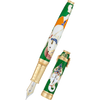 David Oscarson Lord Ganesha Fountain Pen - Emerald Green-Pen Boutique Ltd