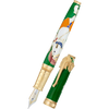 David Oscarson Lord Ganesha Fountain Pen - Emerald Green-Pen Boutique Ltd
