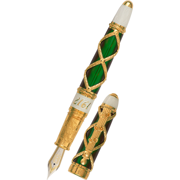 David Oscarson Russian Imperial Emerald Limited Edition Fountain Pen-Pen Boutique Ltd