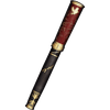 David Oscarson Tesla Fountain Pen - Translucent Black - Gold Trim - Pen Boutique Ltd