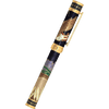 David Oscarson America The Beautiful Rollerball Pen - Onyx - Gold Trim (Limited Edition) - Pen Boutique Ltd