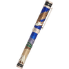 David Oscarson America The Beautiful Rollerball Pen - Sapphire - Silver Trim (Limited Edition) - Pen Boutique Ltd